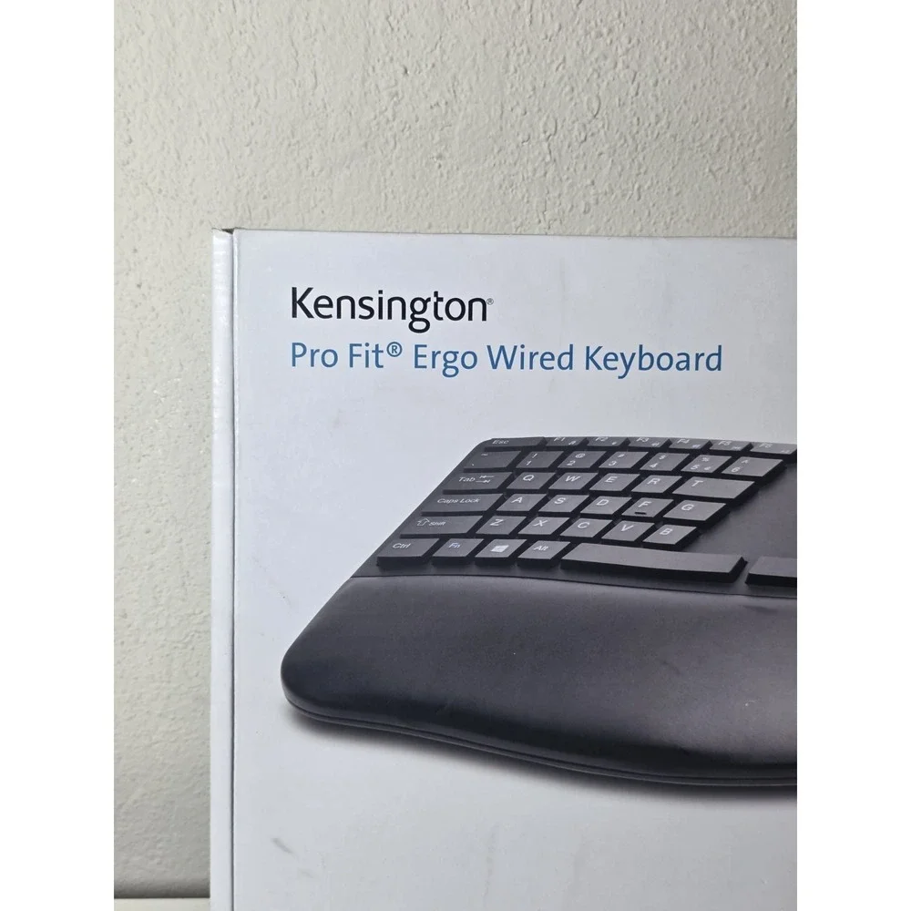 Kensington Pro Fit Ergonomic Wireless Keyboard Brand New Sealed